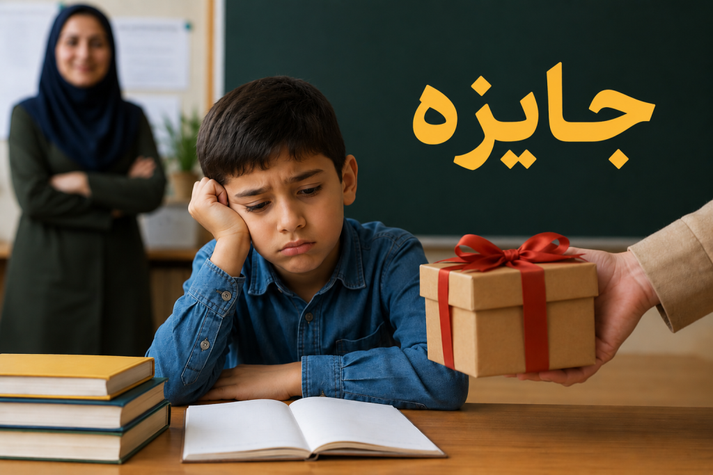 جایزه به کودک